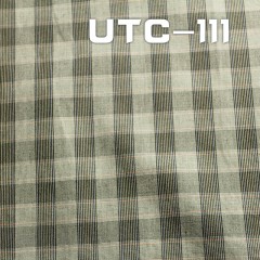 UTC-111 T/C yarn dyed check fabric  57/58" 137g/m2