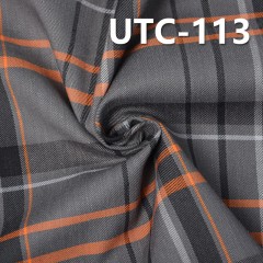 UTC-113  Cotton Spandex Yarn Dyed Fabric Twill 180G/M2  48/50"