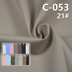 C-053 100%cotton dobby dyed fabric 205g/m2 57/58"
