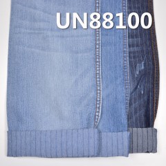 UN88100 Stretch polyester denim strip denim 55/56"  8.1oz
