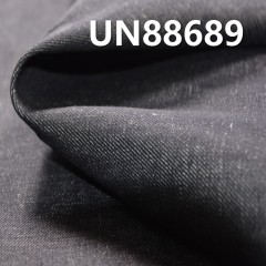 UN88689  Elastic linen cotton rope dyeing straight slub denim 52/53'' 