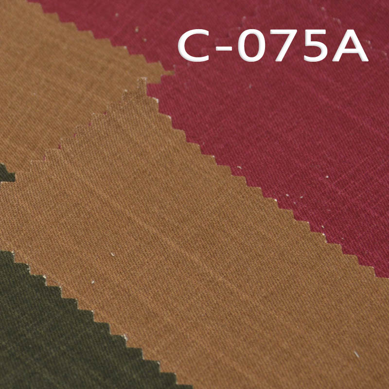 100% Cotton Dyed Fabric | Slub Twill Meterial | 238g/m² Pigment Printed Cotton Fabric for Pants, Skirts, Casual Wear, Sets