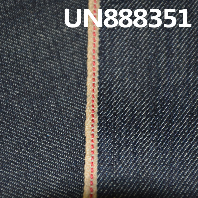 Cotton Spandex Denim Japan Selvedge Denim Twill Dark Blue Denim For Jeans 11.5oz  31/32" UN888351