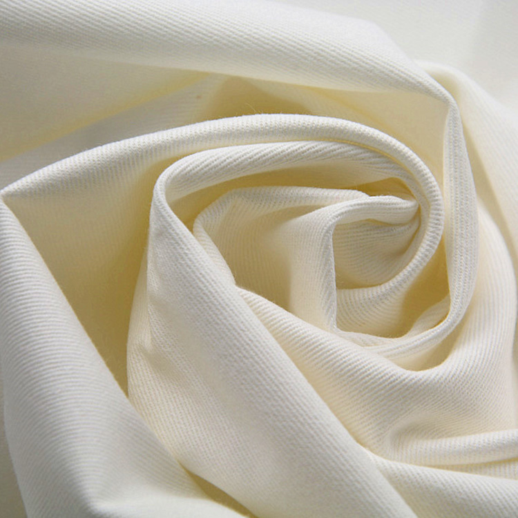 Stretch Cotton Fabric | 320g/m² Heavyweight Woven | 3/1 “Z"Twill | Bag, Work Pants, Suit, Jacket Material