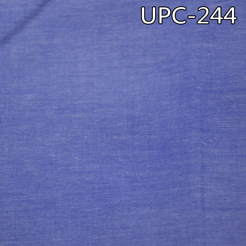 100%cotton yarn-dyed chambray 57/58" UPC-244
