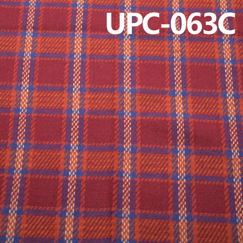 Cotton yarn-dyed fabric  242g / m2 43/44 " UPC-063C