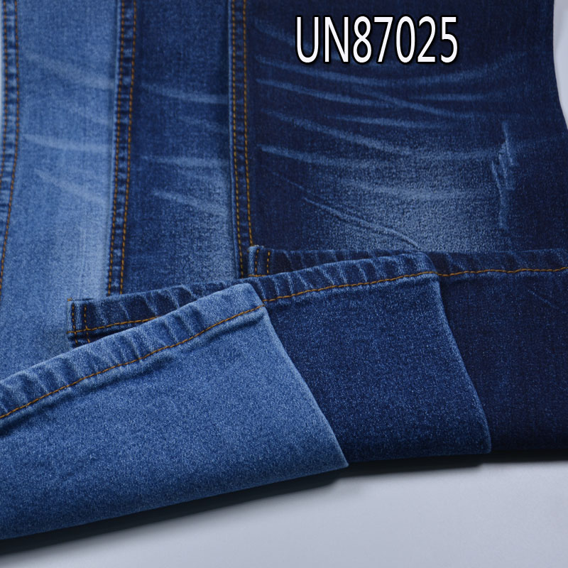 9.5oz Cotton Stretch Twill Denim Fabric | Fabric for Denim Skirts, Denim Shirts