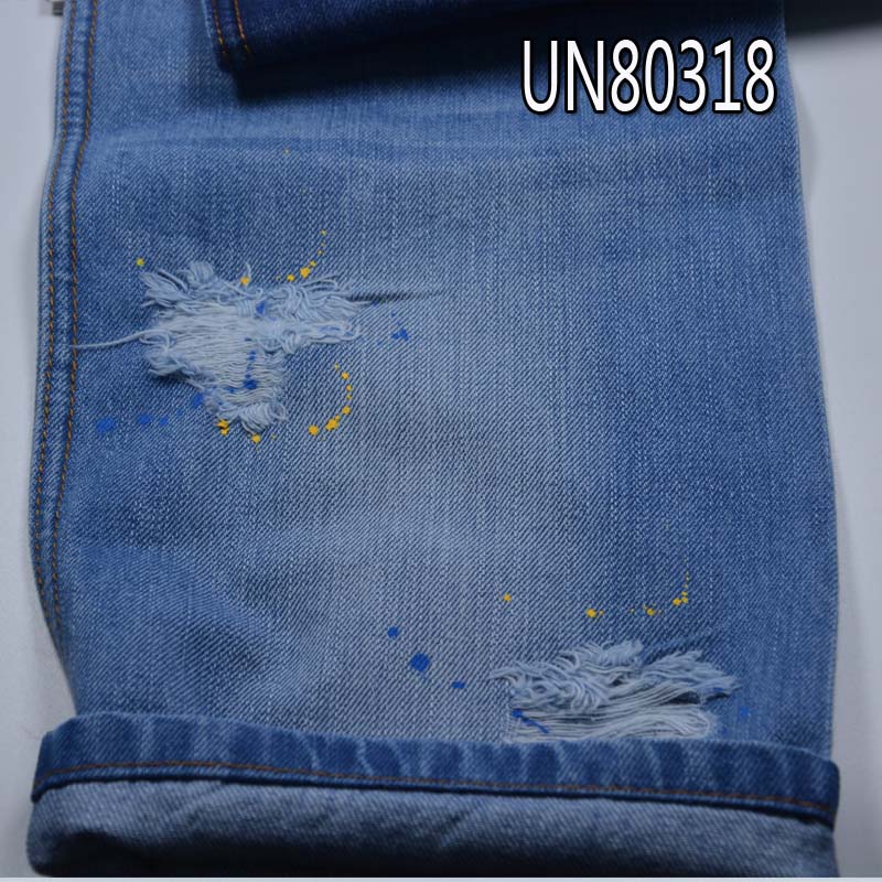 100% Cotton Slub Denim Fabric | 11oz Z-Twill Denim | Fabric for Jeans, Denim Skirts, Denim Jackets