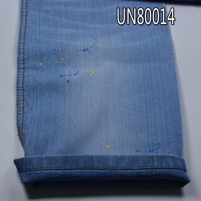 Poly-Cotton Stretch Denim Fabric | 7.5oz Slub Denim | Fabric for Denim Skirts, Denim Shirts