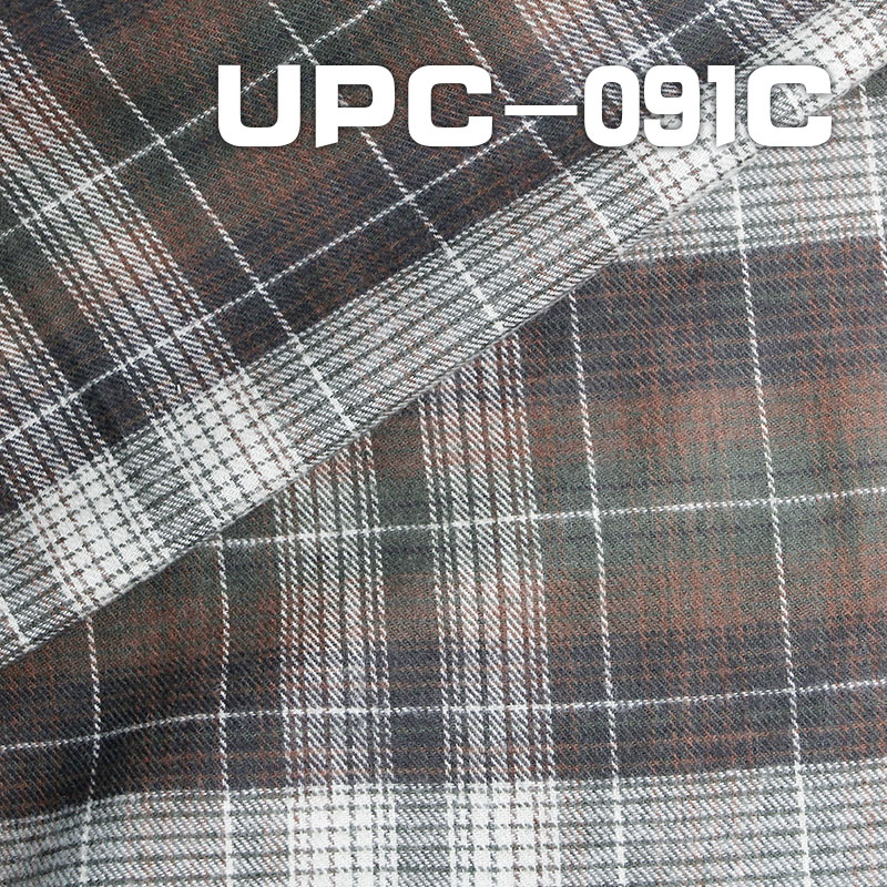 100% Cotton Yarn Dyed Check  44" 134g/m2 UPC-091C