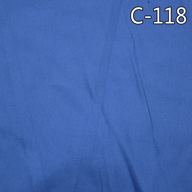 100%cotton slub dobby herringbone twill dyed fabric 57/58" C-118