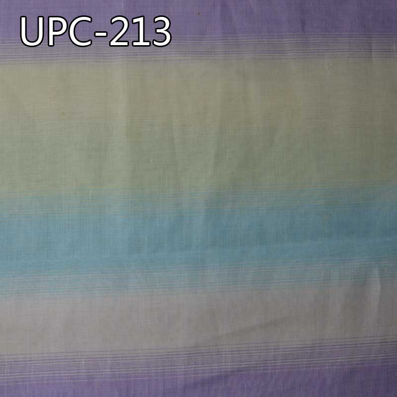 UPC-213 Ramie cotton  Yarn Dyed Fabric  92g/m2 57/58"