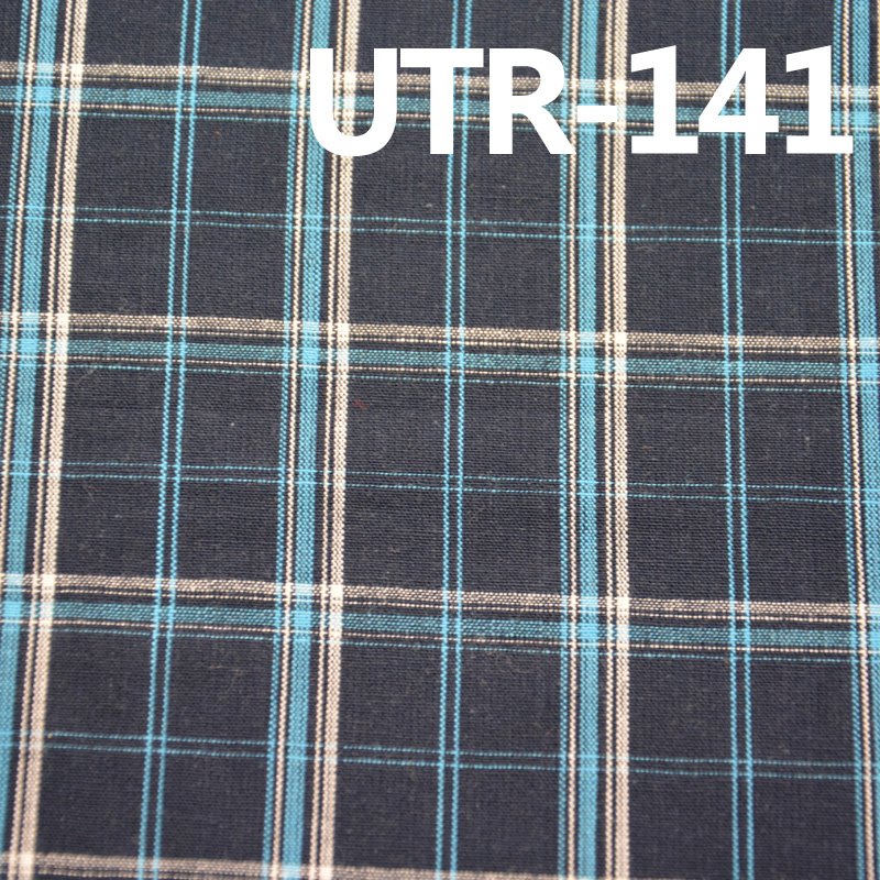 T/R yarn-dyed lattice cloth 138g/m2 57/58" UTR-141