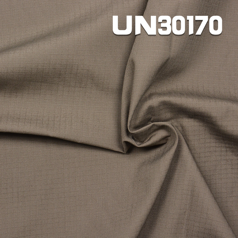 100% Cotton Rip-Stop Dobby Dyed Fabric |3.5MM Check Fabric |135g/m² Woven Shirting Fabric for Tops, Shirts,Skirts