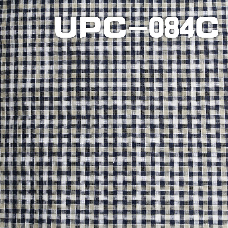 100% Cotton Yarn-Dyed Fabric | 123g/m² Gingham Check Fabric | For Skirts, Trousers & Shirts