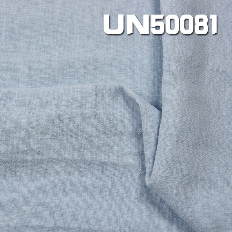 55%linen 45%cotton plain dyed washing fabric 54/55" UN50081