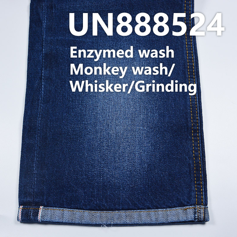 Cotton Selvedge Denim | 12oz Slub Cotton 3/1 "Z" Twill Denim | Selvedge Denim | Fabric for Jeans and Trendy Denim Jacket Outerwear