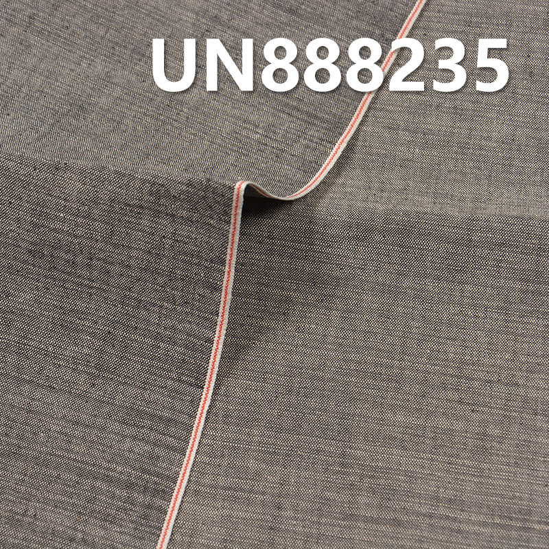 100% Cotton Selvedge Denim | 5.8oz Lightweight Chambray | Plain Weave Slub Denim | Fabric for Jeans, Denim Skirts & Denim Shirts