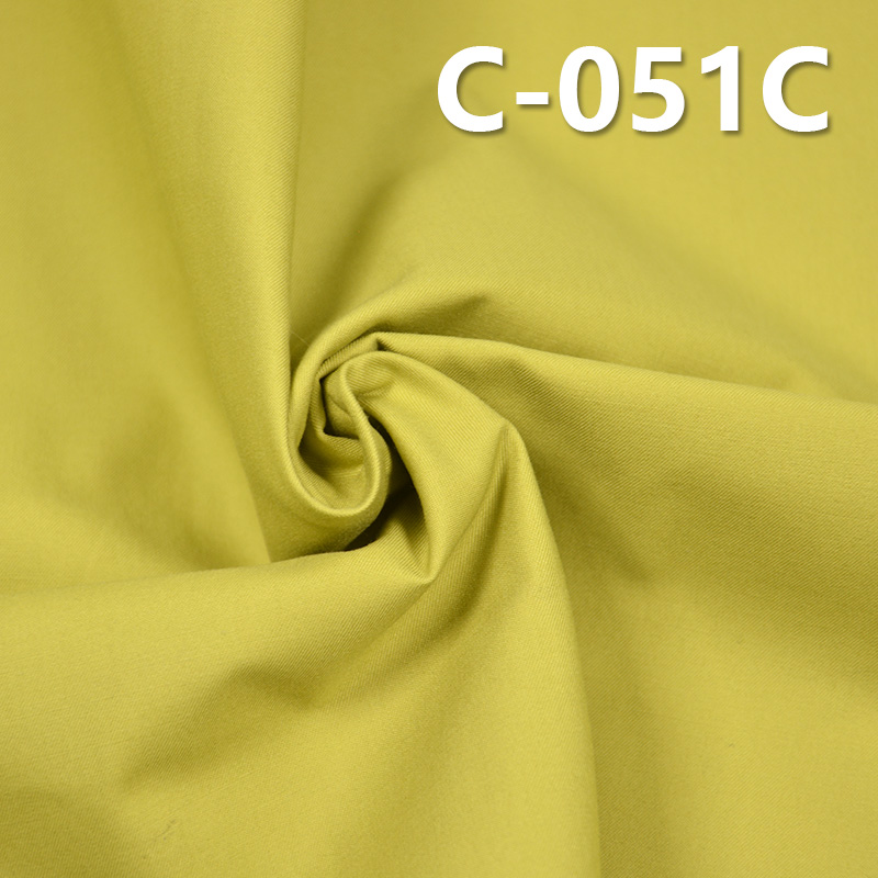 100% Cotton Dyed Fabric | 145g/m² Combed Cotton Peached  Fabric |2/1"S"Twill Fabric for Pants, Skirts, Casual Outerwear Material