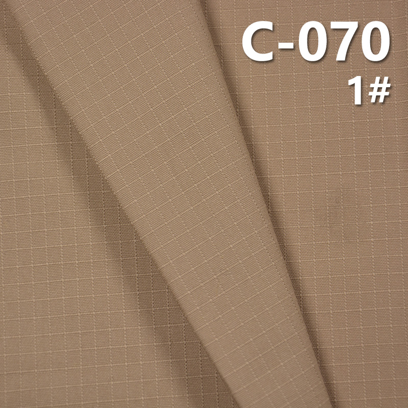 100% Cotton Dyed Fabric | 220g/m² Cotton Seasonal Plaid Fabric | 3MM*4MM  Rip-Stop Fabric | Skirts, Work Pants, Casual Outerwear Material