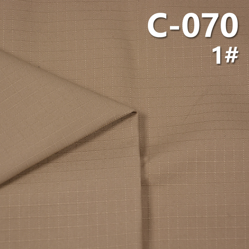 100% Cotton Dyed Fabric | 220g/m² Cotton Seasonal Plaid Fabric | 3MM*4MM  Rip-Stop Fabric | Skirts, Work Pants, Casual Outerwear Material