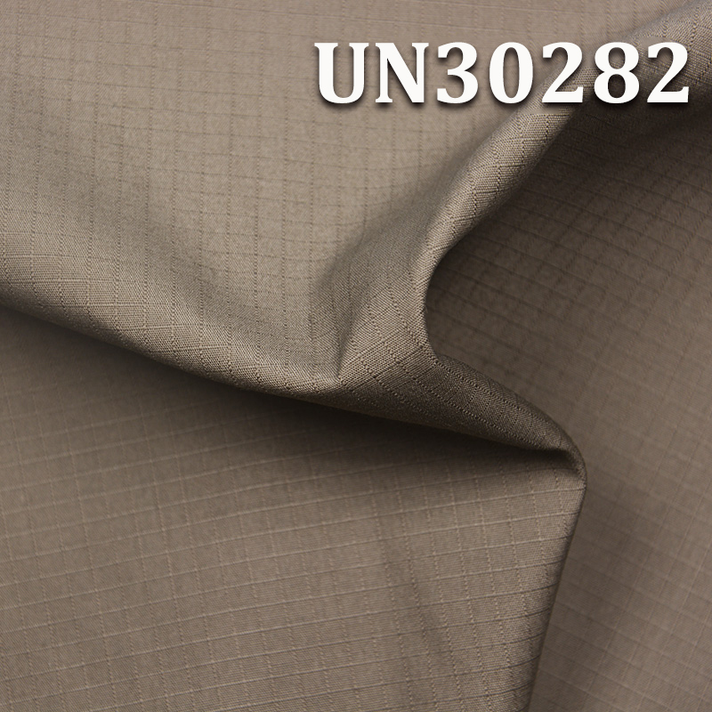 CVC Dyed Check Fabric | 130g/m² Cotton-Polyester Dyed Fabric | (4MM*3MM Check) | Fabric for Tops, Skirts, Pants