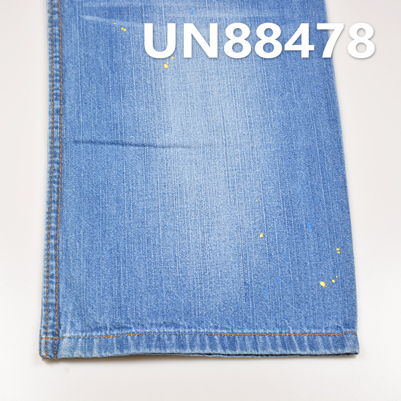 100% Cotton Denim Fabric | Long Slub Denim | 8 oz Lightweight Spring/Summer Denim | 2/1“Z” Twill for Jeans, Skirts, and Shirts