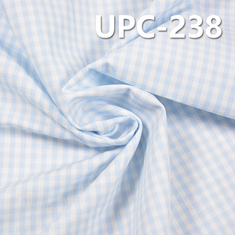 100%Cotton Yarn Dyed Check Fabric 57/58” 135g/m2 UPC-238