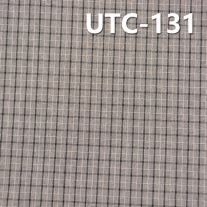 100%Polyester Yarn Dyed Check Fabric 55/56" 135g/m2 UTC-131