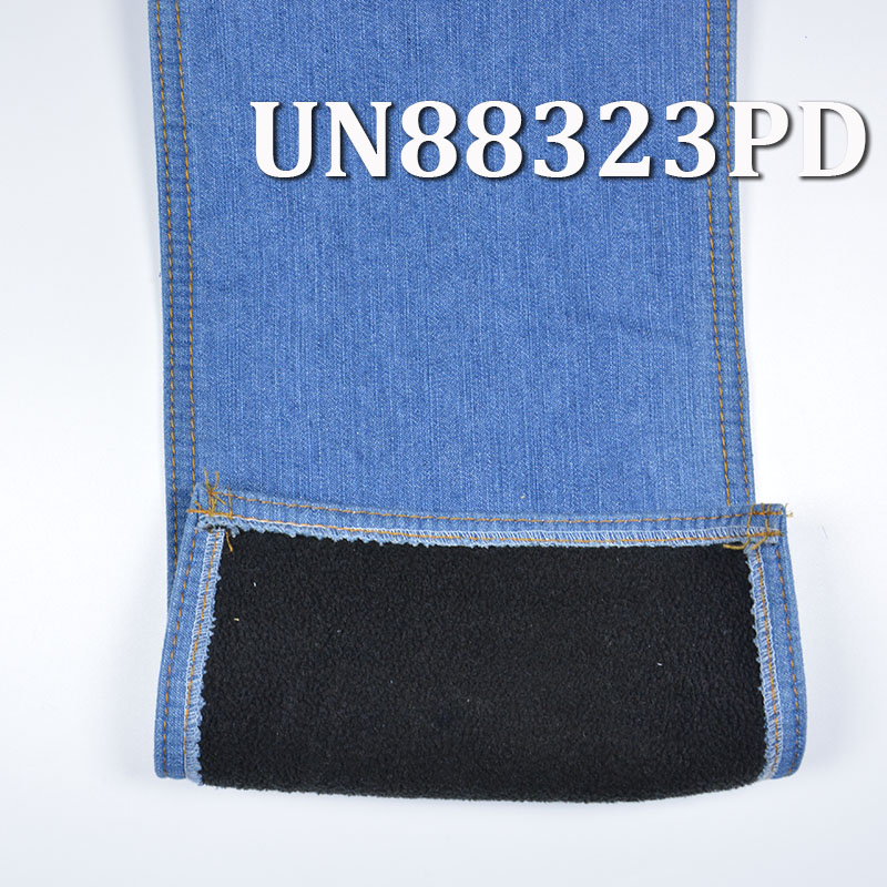 Cotton，Slub，Denim，Desized Bonded Fleece Denim 
