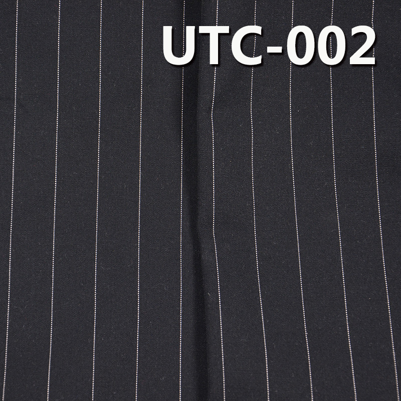 T/C Stretch Yarn-Dyed Fabric | 216g/m² Cotton-Polyester Striped Canvas | Pants, Skirts, Casual Jackets Fabric
