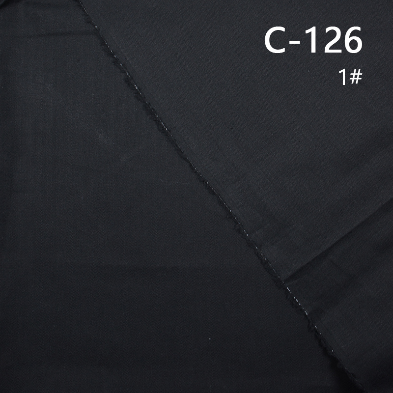 100%cotton Herringbone fabric 204g/m2 57/58" C-126