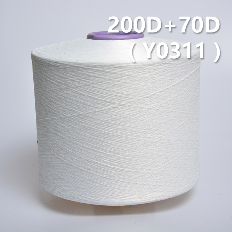 200D 70D Cotton Spandex Core Yarn Y0311