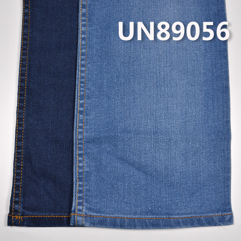 Cotton Poly Stretch Denim Fabric | 9.4 oz Slub 3/1 "Z" Twill Denim Fabric | For Jeans Denim Skirts Denim Tops