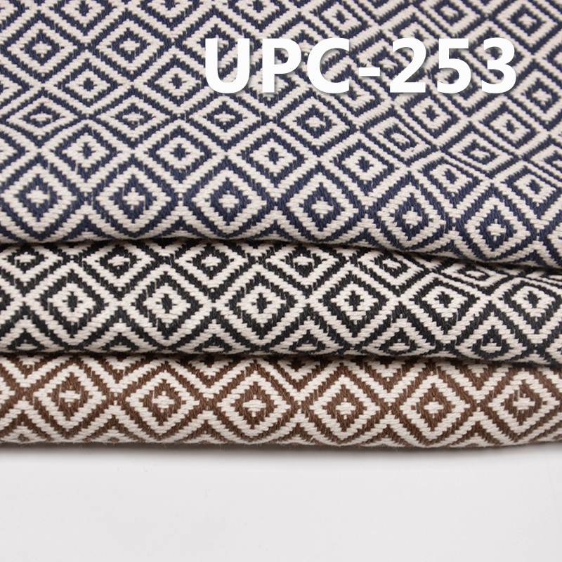 100%Cotton dobby yarn-dyed Stripes fabric 300g/m2 57/58" UPC-253