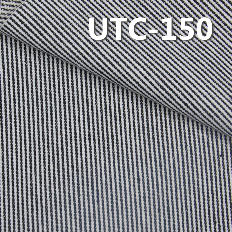 65%Cotton 35%Polyester 2/1 "z"  Twill yarn-dyed  Stripes Fabric 310g/m2 58/59" UTC-150
