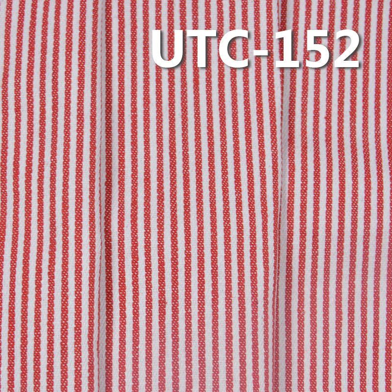 65%Cotton 35%Polyester 2/1 "z"  Twill yarn-dyed  Stripes Fabric 240g/m2 58/59" UTC-152