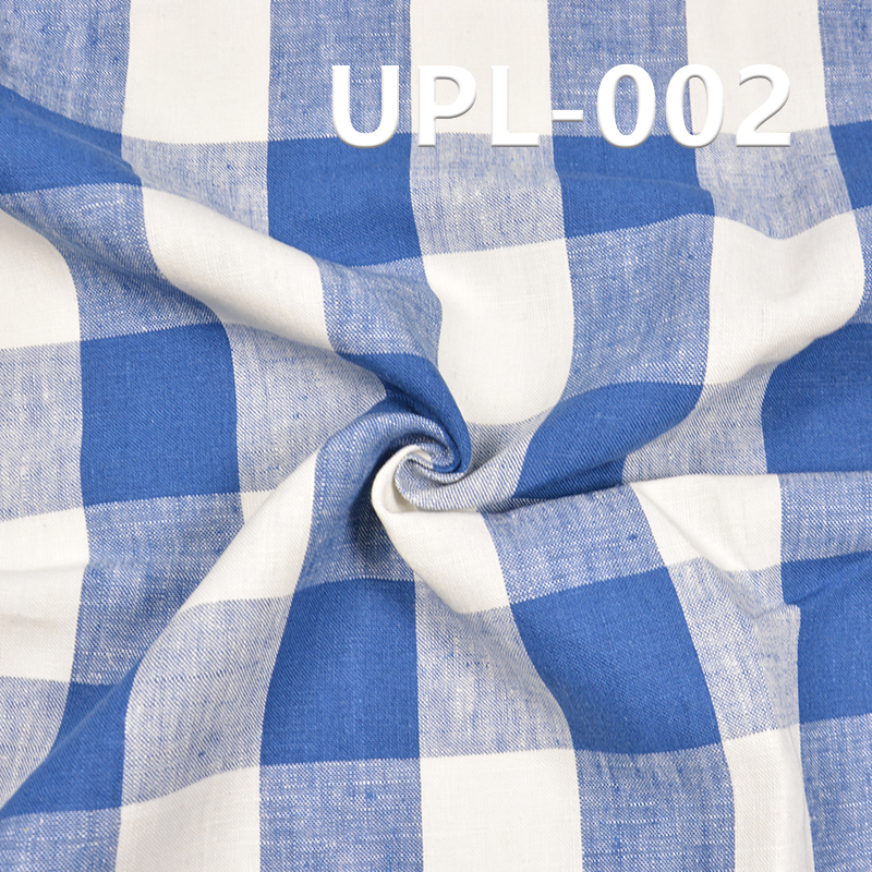 100% Linen Yarn Dyed fabric 260g/m2 56/57" UPL-002
