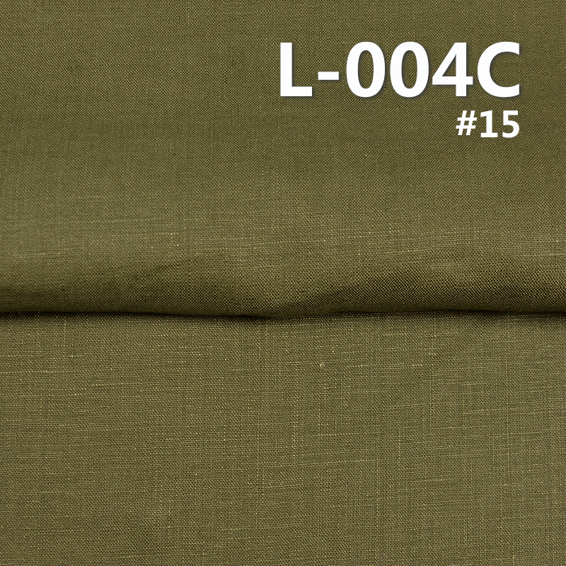 100% Linen dyed fabric140g/m2 43/44" L-004C