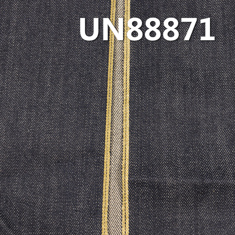 13.3 oz Cotton Slub Selvedge Denim | 3/1“Z”Twill | Autumn/Winter Heavyweight Denim | Fabric for Jeans, Jackets,and Outerwear