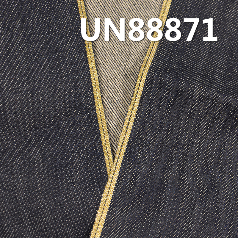 13.3 oz Cotton Slub Selvedge Denim | 3/1“Z”Twill | Autumn/Winter Heavyweight Denim | Fabric for Jeans, Jackets,and Outerwear