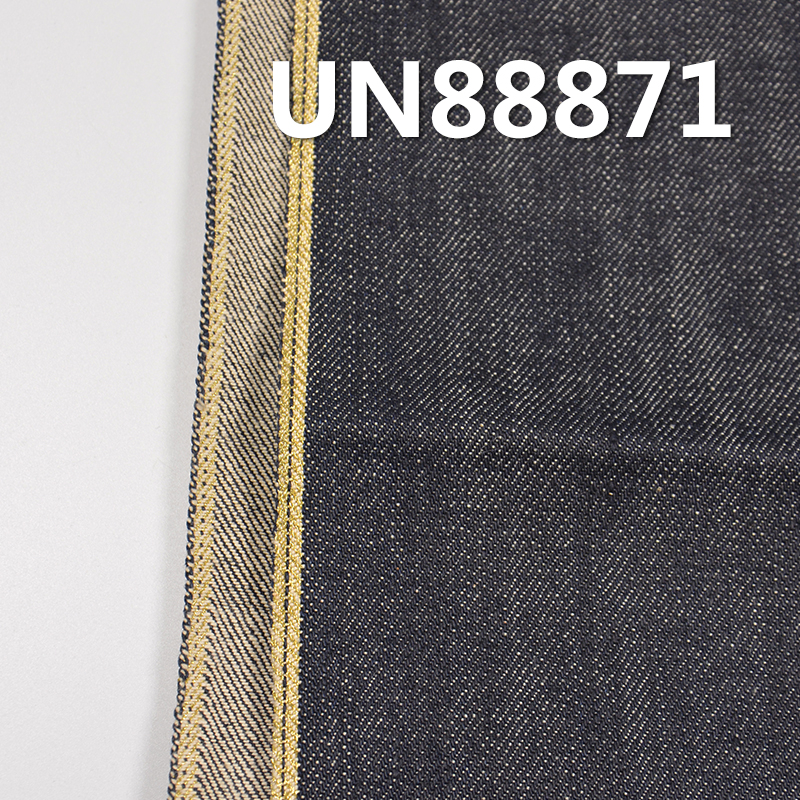 13.3 oz Cotton Slub Selvedge Denim | 3/1“Z”Twill | Autumn/Winter Heavyweight Denim | Fabric for Jeans, Jackets,and Outerwear