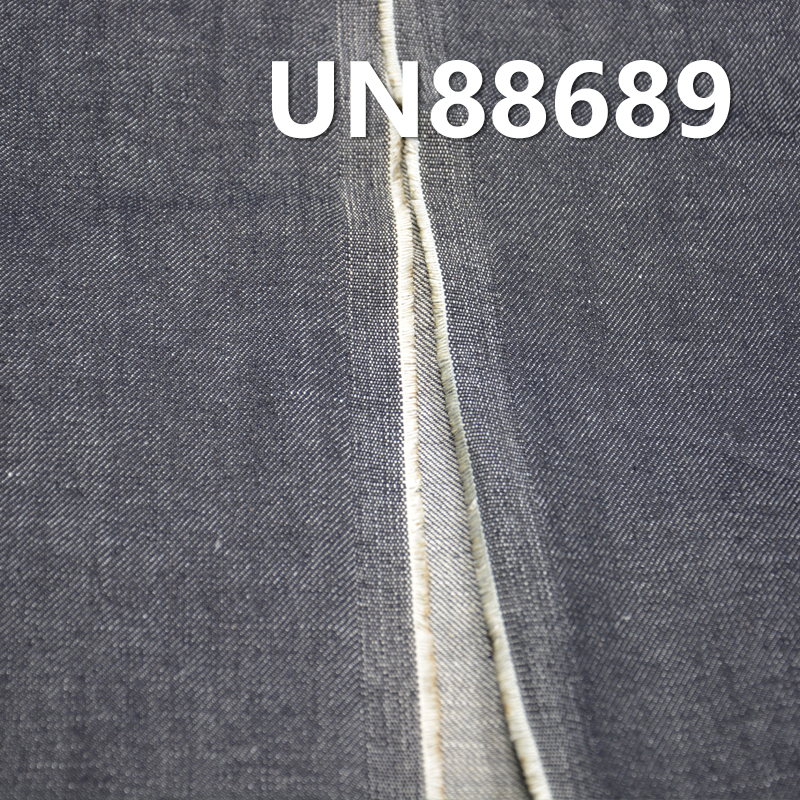 Stretch Denim Fabric | 12.7oz Cotton-Linen Stretch Twill Denim | 3/1 "Z"Twill Denim | Jeans, Streetwear Denim Jackets, Outerwear Fabric