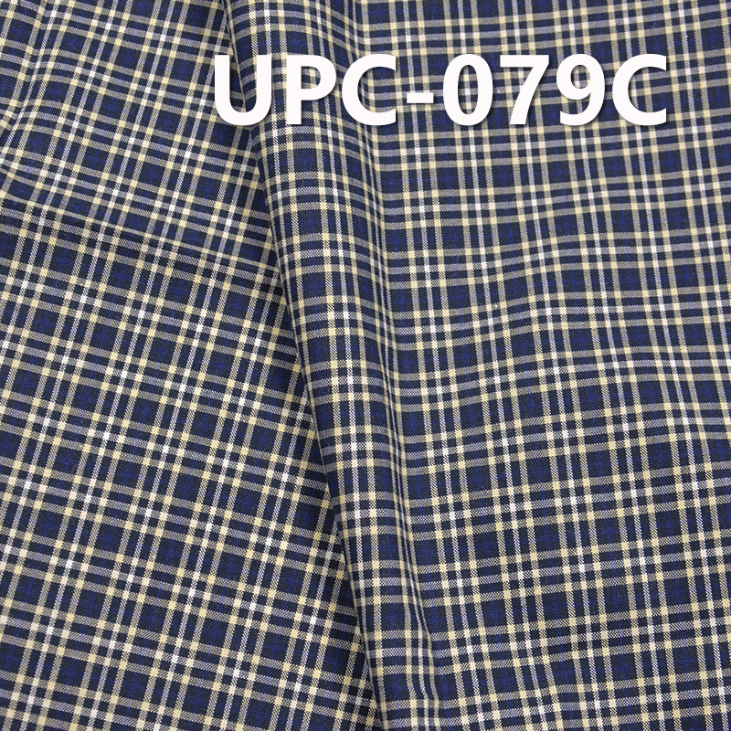 C 100%Cotton Yarn Dyed Fabric  57/58" 128g/m2 UPC-079