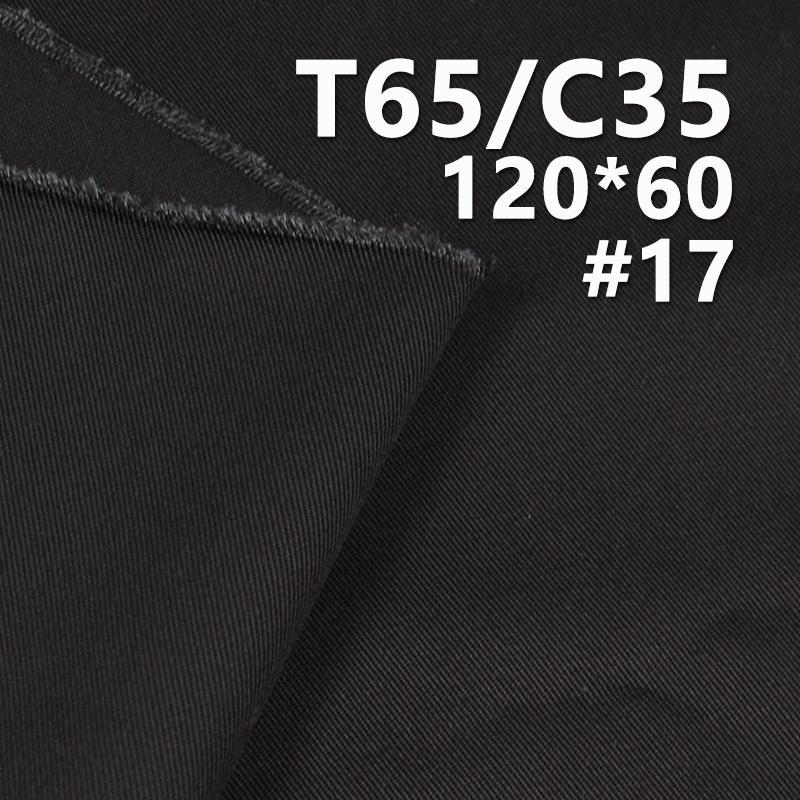 TC120*60 Cotton Polyester Twill 235g/m2 57/58"Garment Lining & Pocketing Fabric
