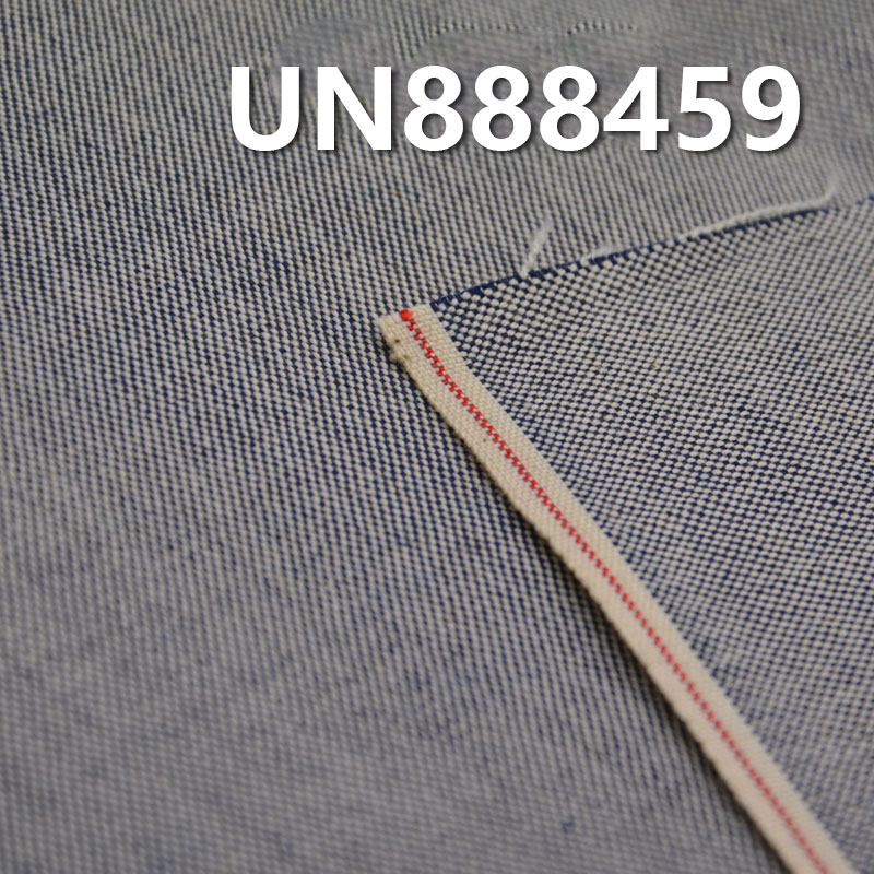 100% Cotton Oxford Selvedge Denim | 6.5oz Raw Denim | Slub Cotton Denim | Fabric for Skirts, Jeans, Shirts