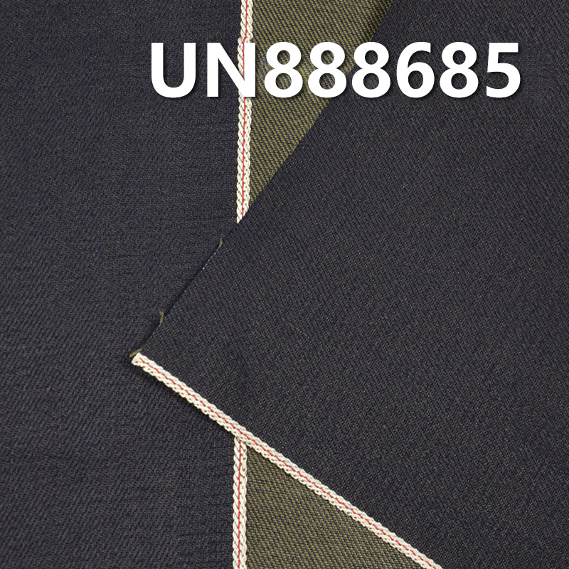 100% Cotton Yarn-Dyed Selvedge Denim Fabric | 12 oz 3/1 "Z" Twill Denim Fabric | For Jeans Denim Jackets Outerwear