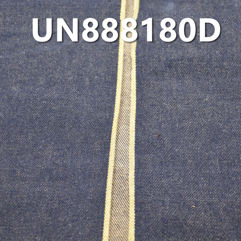 100% Cotton Selvedge Denim | 13.4oz Colored Selvedge Dyed Denim | 3/1“Z” Twill | Fabric for Jeans, Streetwear Denim Jackets