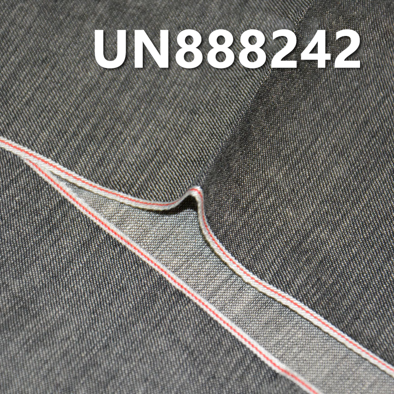 100% Cotton Selvedge Denim | 5.5oz Cotton Slub  2/1 "Z"  Twill Selvedge Denim | Raw Denim Fabric for Jeans, Skirts, Shirts