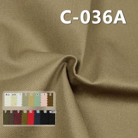 100%Cotton dyed fabric Twill 7*7 57/58" 335G/M2 C-036A